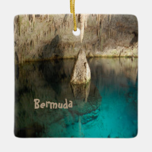 Crystal Cave, Bermuda Ceramic Ornament