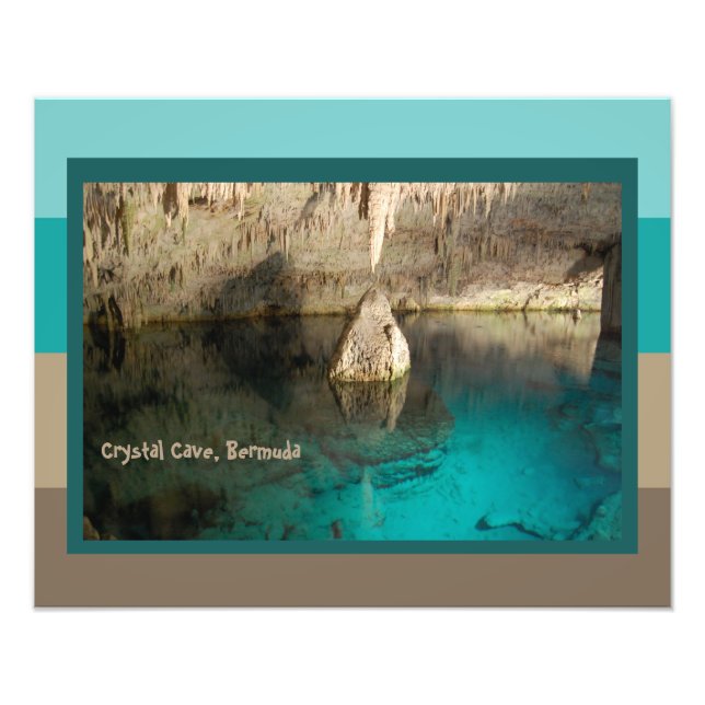 Crystal Cave, Bermuda Photo Print (Front)