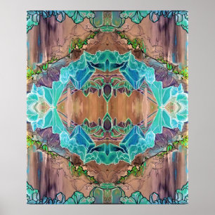 Crystal Cave Print - Semi-Gloss Poster Paper 