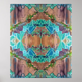 Crystal Cave Print - Semi-Gloss Poster Paper 