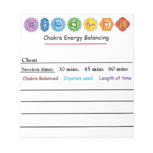 Crystal chakra balancing pad