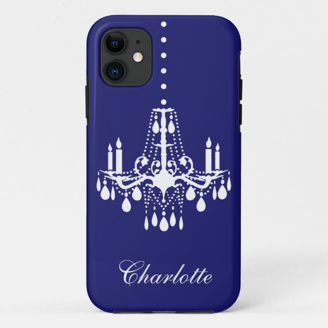 Crystal Chandelier iPhone 5 Case-Mate indigo Case (Back)