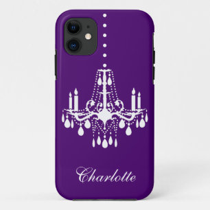 Crystal Chandelier iPhone 5 Case-Mate purple 11 Case