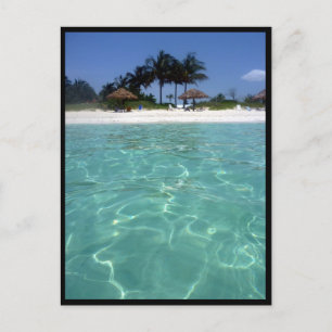 crystal clear bahamas border postcard