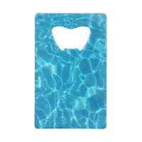 Crystal Clear Sky Blue Pool Water