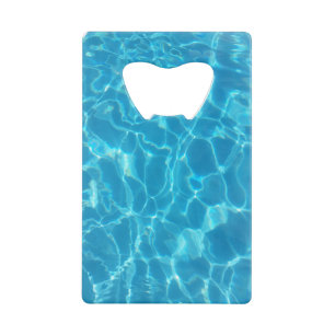 Crystal Clear Sky Blue Pool Water