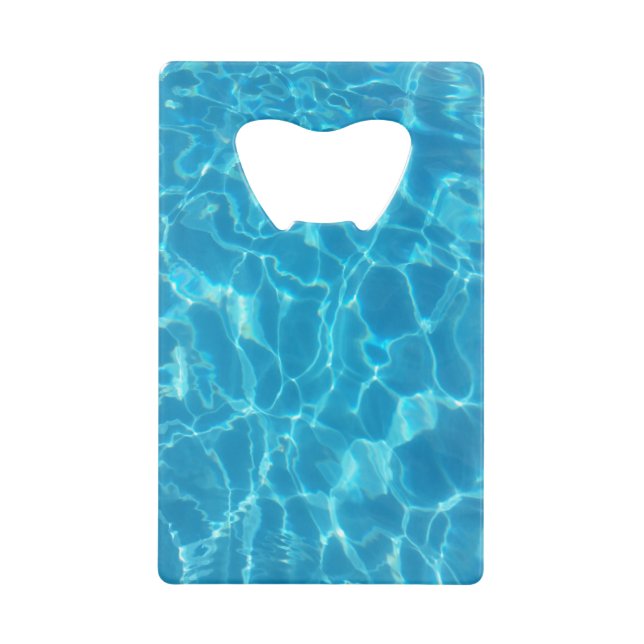 Crystal Clear Sky Blue Pool Water (Front)