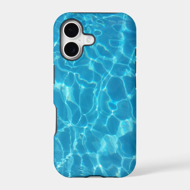 Crystal Clear Sky Blue Pool Water (Back)