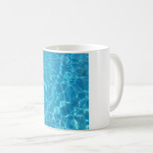 Crystal Clear Sky Blue Pool Water Coffee Mug