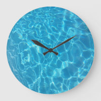 Crystal Clear Sky Blue Pool Water
