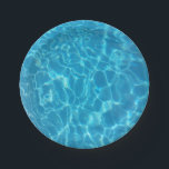 Crystal Clear Sky Blue Pool Water Paper Plate<br><div class="desc">Crystal Clear Sky Blue Pool Water - From the book, "The Answers You Seek Are In The Word Of God" © 2025 Charlie Morelli - Like the design but want it on ANOTHER product? Scroll up and select a product from the TRANSFER DESIGN TO A PRODUCT section to do it....</div>
