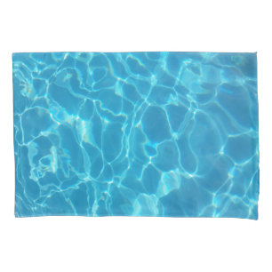 Crystal Clear Sky Blue Pool Water Pillowcase