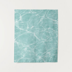 Crystal Clear Soft Turquoise Ocean Dream #2 #wall Tapestry