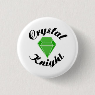 Crystal Club 3 Cm Round Badge
