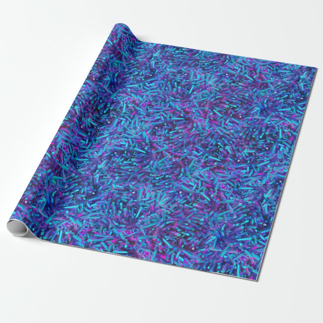 crystal cortex : wrapping paper (Unrolled)