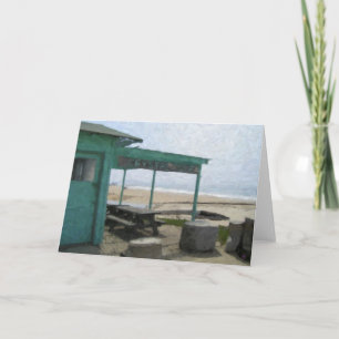 "Crystal Cove Shack" Note Cards