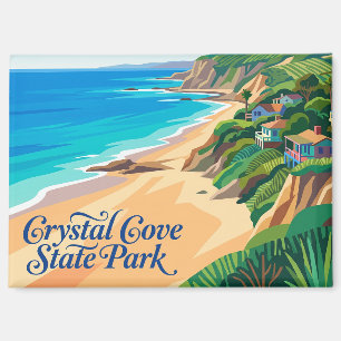 Crystal Cove State Park California Magnet