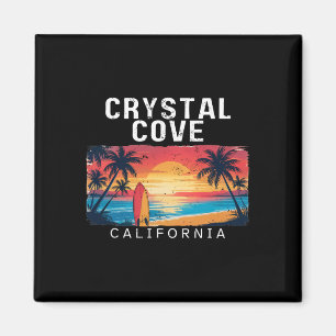 Crystal Cove State Park California Men Women Surfi Magnet