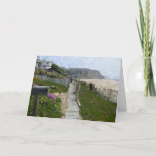 "Crystal Cove Walkway" Note Cards