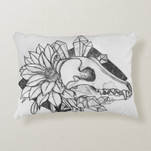 Crystal Coyote  Decorative Cushion