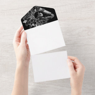 Crystal Coyote Inverted All In One Invitation
