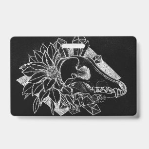 Crystal Coyote Inverted ID Badge