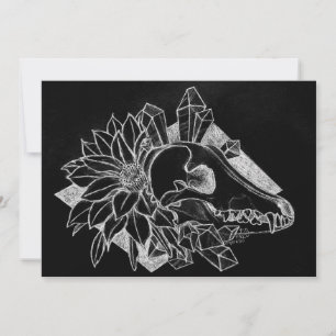 Crystal Coyote Inverted Invitation