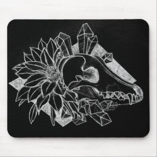 Crystal Coyote Inverted Mouse Pad