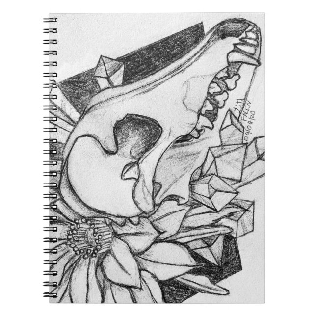 Crystal Coyote  Notebook (Front)