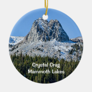 Crystal Crag Ceramic Tree Decoration