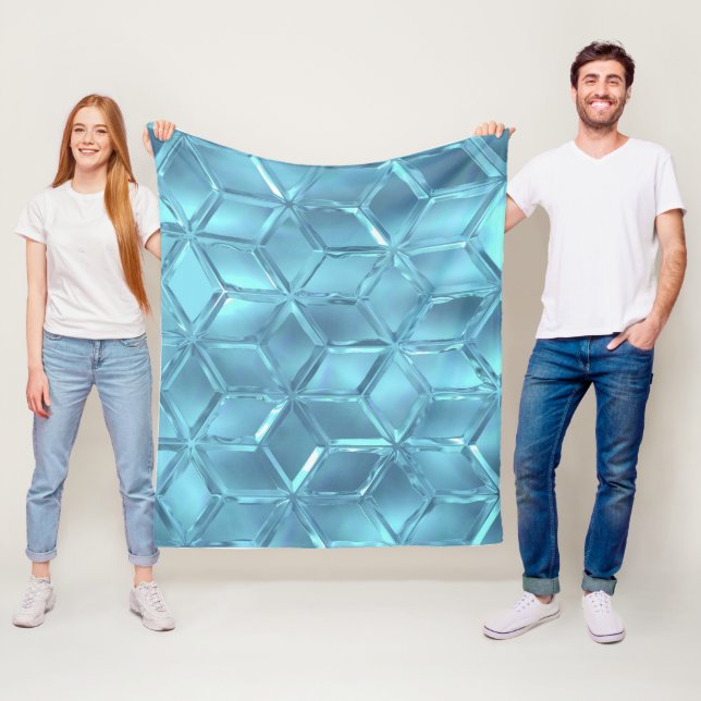 Crystal Diamonds Fleece Blanket (In Situ)