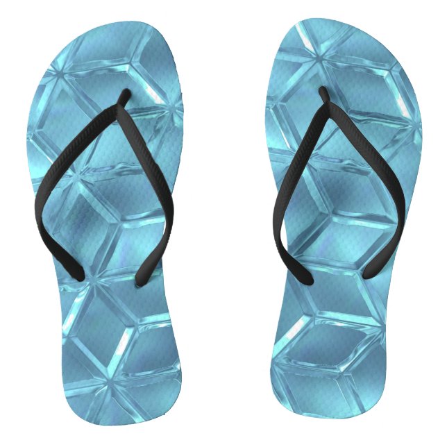 Crystal Diamonds Thongs (Footbed)