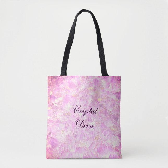 Crystal Diva Tote Bag (Front)