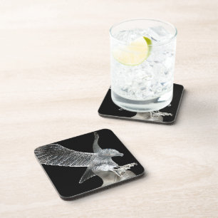 Crystal Eagle Hard Plastic Coaster