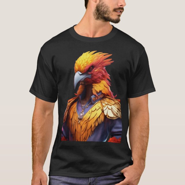 Crystal Eagle Icon T-Shirt (Front)
