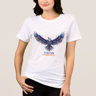 Crystal Eagle of Vision Tri-Blend Shirt