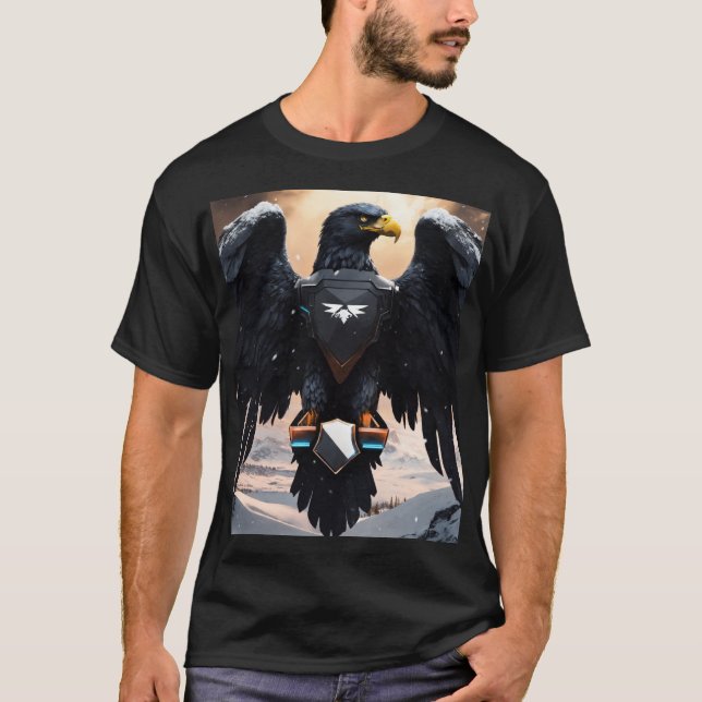 "Crystal Eagle T-Shirt Collection: Bold, Unique  (Front)