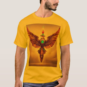 Crystal Eagle T-Shirt: Wild Spirit Unleashed T-Shirt