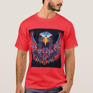 "Crystal Eagle Triumph Tee" T-Shirt