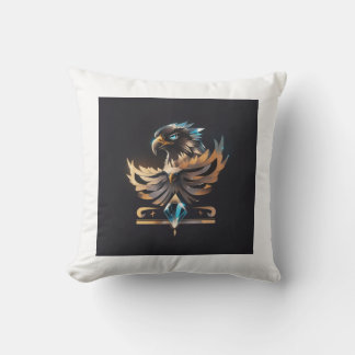 Crystal Eagle: Vision & Determination  Cushion