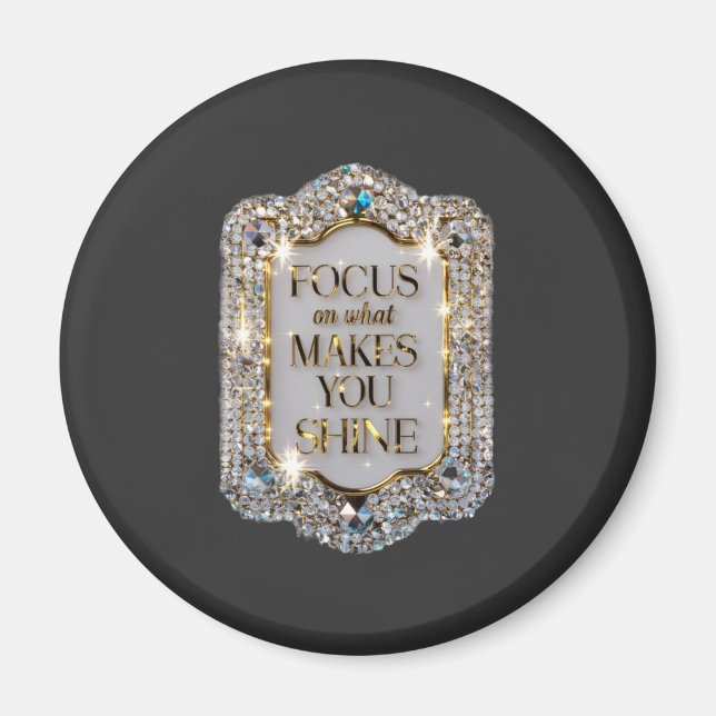 Crystal Elegance Magnet (Front)