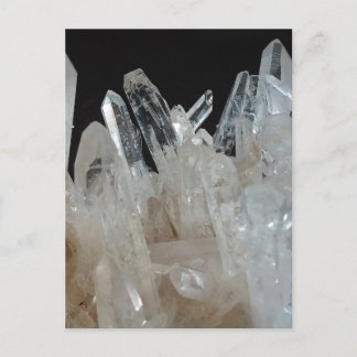 Crystal Energy Quartz Cluster Postcard
