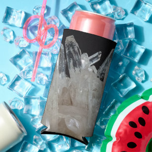 Crystal Energy Quartz Cluster Seltzer Can Cooler