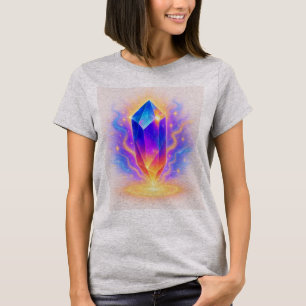 Crystal Energy Vibes, Healing Energy Through Cryst T-Shirt