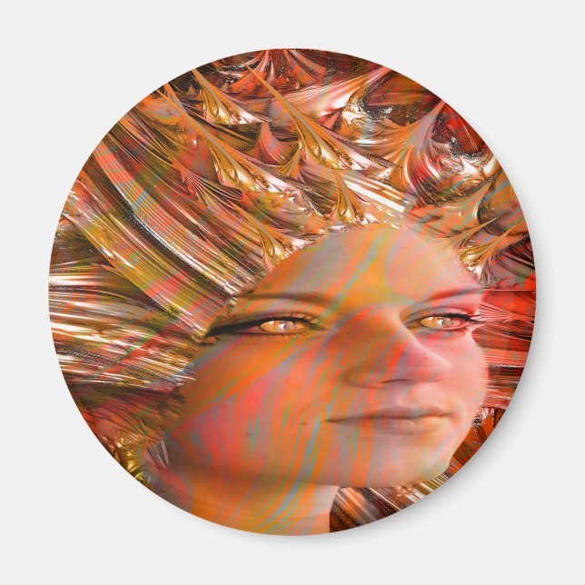 Crystal Eyes Magnet (Front)