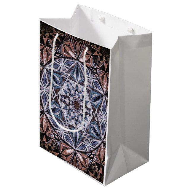 Crystal Forms Medium Gift Bag (Front Angled)