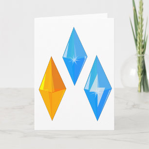 Crystal Gems Greeting Cards