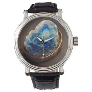 Crystal Geode Stone Cloudy Watch
