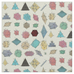 Crystal Geometry Fabric