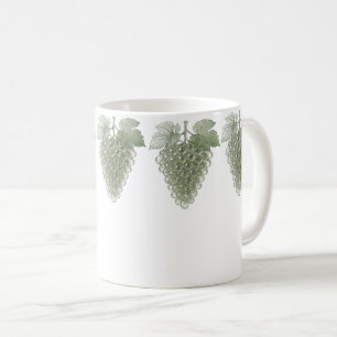 Crystal Glass Grape Mug
